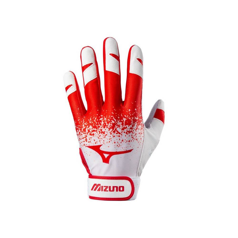 Womens Mizuno Finch Softball Batting Gloves Red Philippines (PSFIZX374)